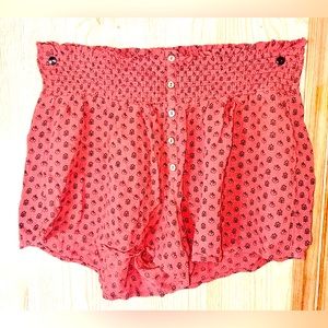 Women’s Urban Outfitters Brand Red Dotted Short
